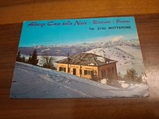 CARTOLINA ALBERGO CASA DELLA NEVE-RISTORANTE PENSIONE MOTTARONE-OTTIME CONDIZION