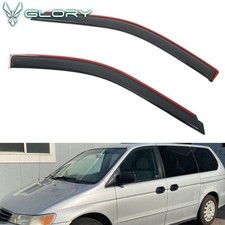 Fits 1999-2004 Honda Odyssey In Channel Window Visors Rain Sun Guards Deflector Fits 1999-2004 Honda Odyssey In Channel Window Visors Rain Sun Guards Deflector