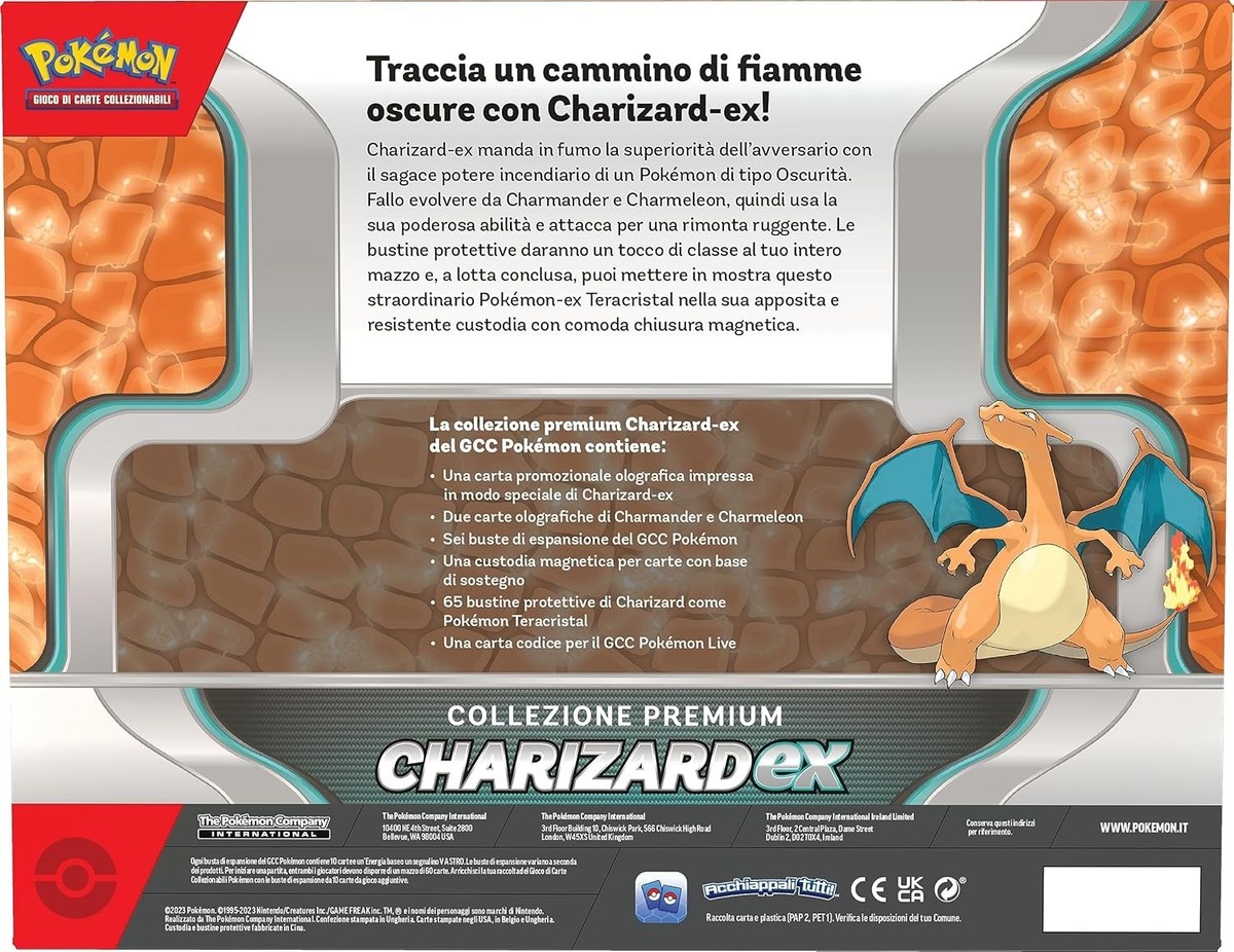 Pokemon Premium Collection Charizard EX (Italian) | eBay