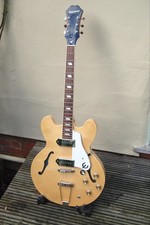 Epiphone Casino 2022 in Natural Finish with Hard Case | Excellent Condition