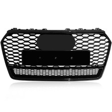 Fits Audi A7 S7 2016 2017 2018 Rs7 Style Front Honeycomb Mesh Grill Grille