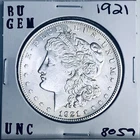 1921 BU GEM MORGAN SILVER DOLLAR UNC MS+++ U.S. MINT RARE COIN 8059