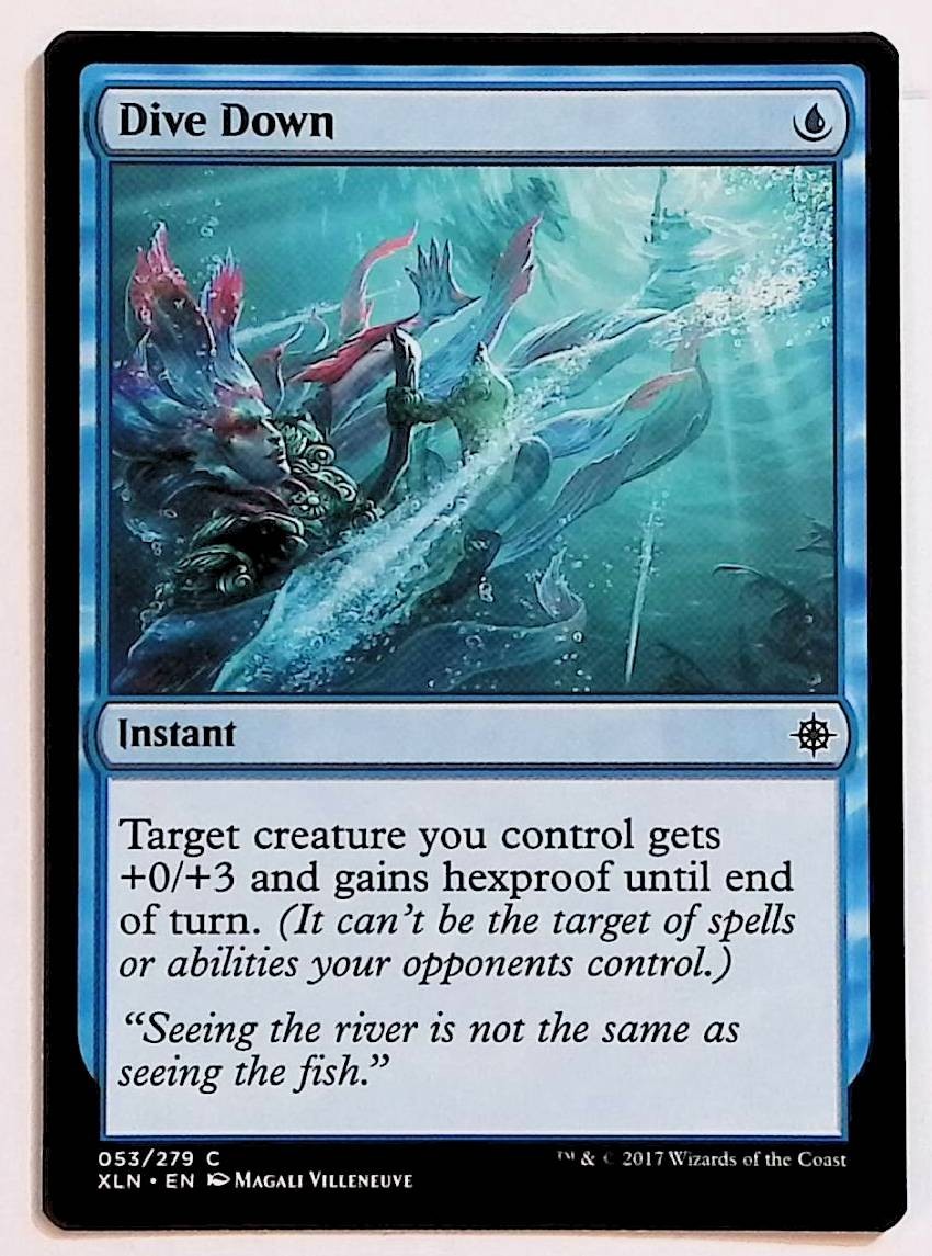 Dive Down Magic the Gathering Ixalan Instant Common