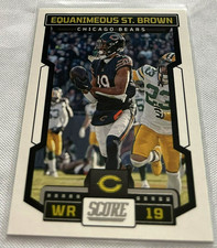 2023 Panini Score Football Equanimeous St. Brown Chicago Bears base card #105