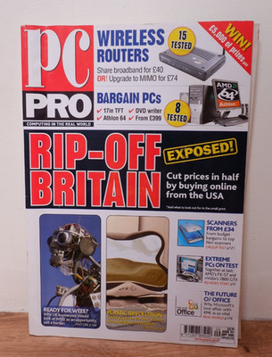Vintage PC Pro Computer Magazine Sept 2005 Issue 131