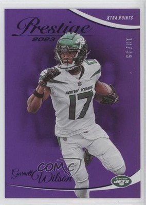 2023 Panini Prestige Xtra Points Premium Purple 18/99 Garrett Wilson #229 10k8