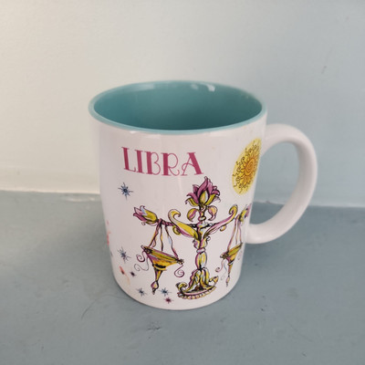 Libra Horoscope 15oz Large Mug Cup - Horoscope Star Sign Zodiac Birthday