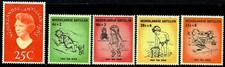 NEDERLANDSE ANTILLEN 1961-65 BOTH LOTS MNH. SET X4 AS IS SEE SCAN.