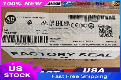 New Factory Sealed AB 1756-EN2F SER C ControlLogix ENET/IP Fiber Optic Module