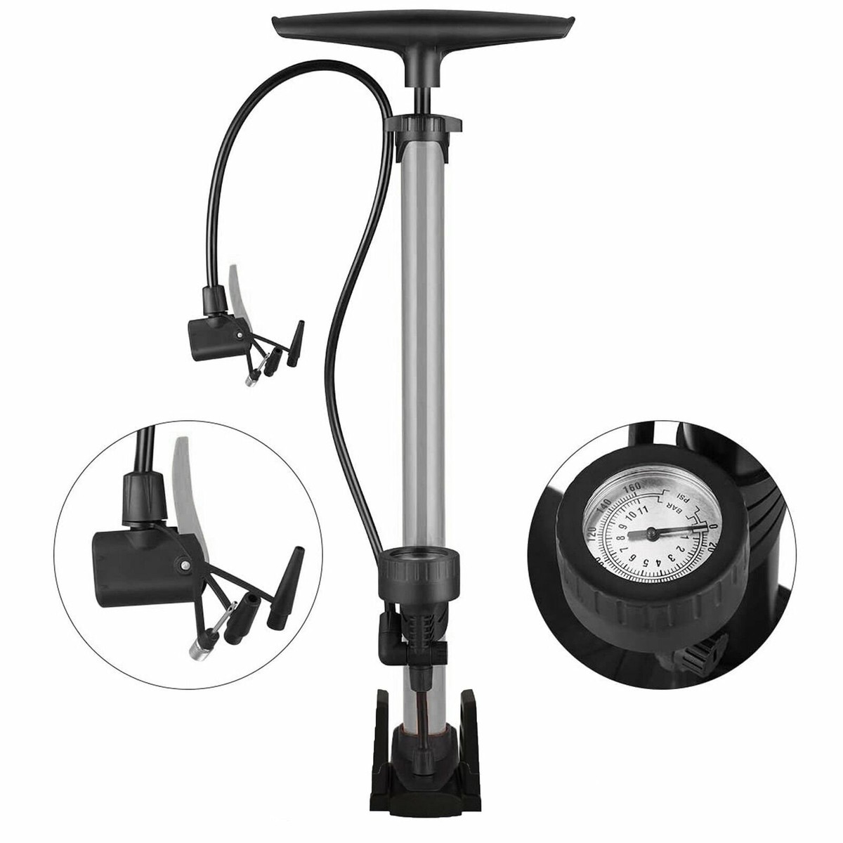 High Pressure 160 PSI Presta Schrader Dunlop Valve Bicycle Tire