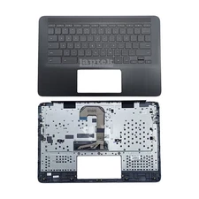 Top Cover For HP Chromebook 14 G6 Palmrest US Keyboard Upper Case L90459-001 New