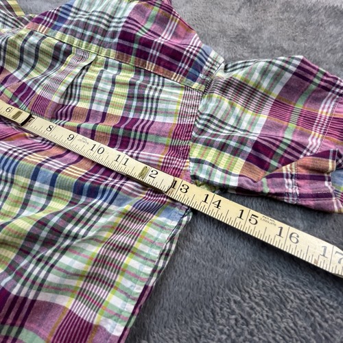 Ralph Lauren Boys 3T Shirt Short Sleeve Button Up Spring Easter Plaid Pink - Picture 5 of 7
