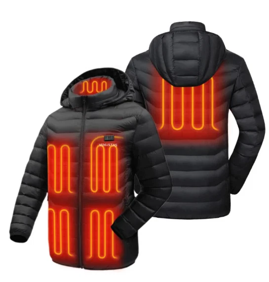 Venustas heated medium jacket NEW WITH TAGS Mens Unisex Womens Dual Control 7.4V