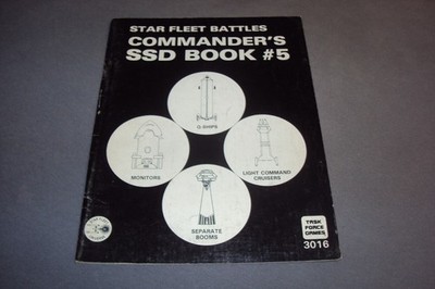 Star Fleet Battles Commander's SSD Book #5 Task Force Games 3016