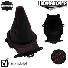 Rot Stich Gamasche Gear Einfassung + Rahmen Für Honda Jazz 2015-2019 Eigener Neu