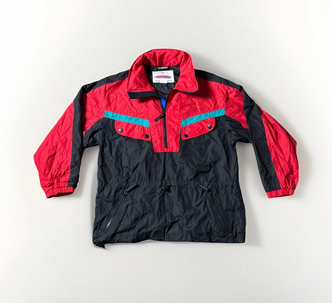 Vintage Obermeyer Men’s Zion Ski/Snow Jacket Hooded Winter Coat Red Size Medium
