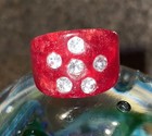 Swirl Chunky Lucite Plastic Ring!!! — photo 1