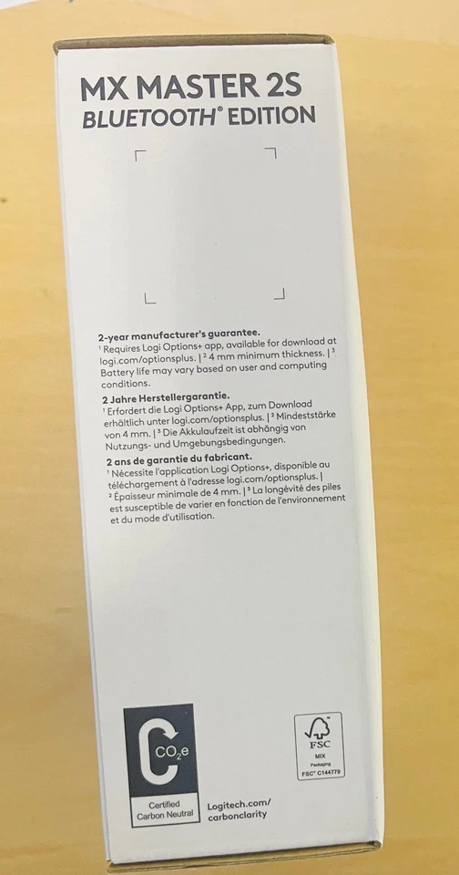 Logitech MX Master 2S Wireless Mouse with Flow Cross-Computer Control Bluetooth - Image 3 of 4