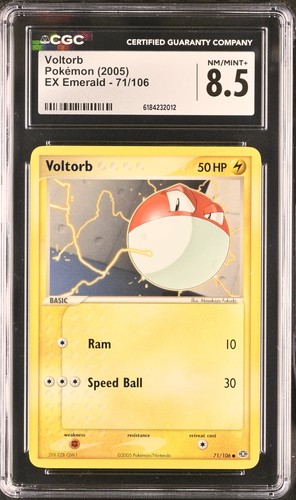Voltorb graded CGC 8.5 for sale on eBay