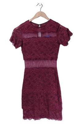 Dry Lake Damen Etuikleid Lila Spitze Gr. 38/M Elegant Festlich