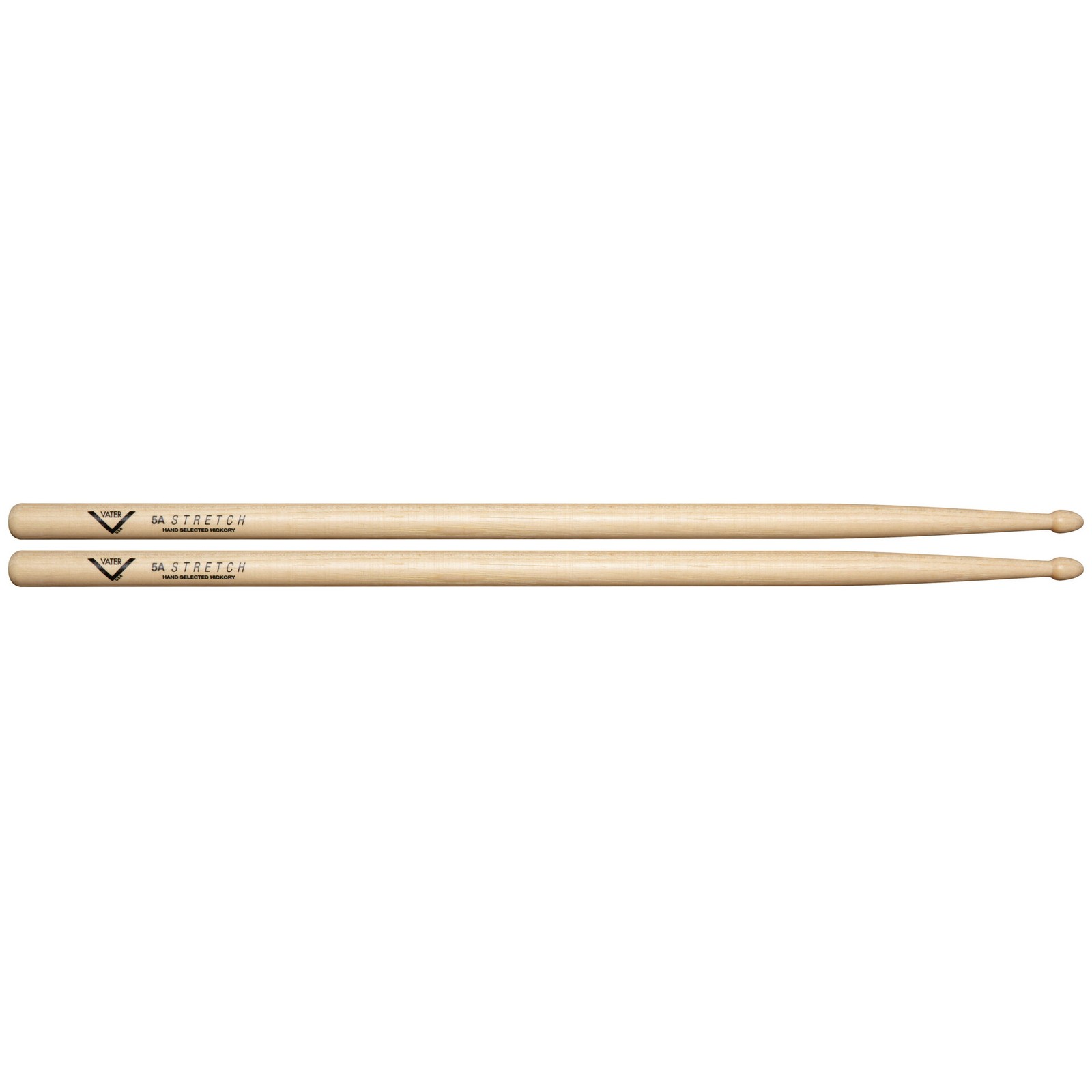 Drumsticks Vater American Hickory VH5AS Stretch 5A (Wood) Drumsticks Schlagzeug