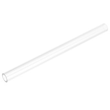Rigid Round Clear Tubing 14mm ID x 18mm OD x 250mm Length Plastic Tube