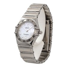 Omega Constellation Mini My Choice 1561 71 Ladies Watch White Shell Quartz 3