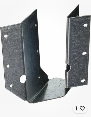 Simpson Strong Tie 2-Inch by 6-Inch Joist Hanger Skewed Left