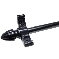 Dsyisvia 10-Pack 35.4" Black Stair Rods