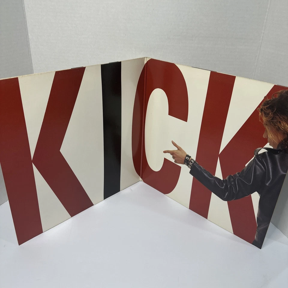 1 INXS “Kick”ATLANTIC 81796-1 Original 1st Press LP Original Inner Lyrics Sleeve - Image 2 of 4
