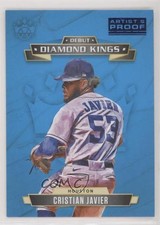 2021 Panini Diamond Kings Debut Artist Proof Blue Cristian Javier #DDK-HA k6j