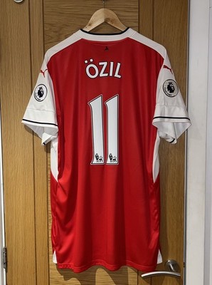 Arsenal FC 2016-17 Heimtrikot - Puma - Mesut Özil #11 - sehr guter Zustand - UK-Verkäufer