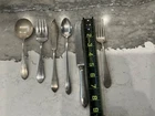 37 piece lot - DOMINICK & HAFF STERLING SILVER POINTED ANTIQUE REED & BARTON