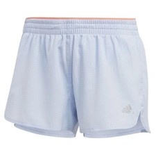 Adidas Run Fast Shorts Blue Dawn Women XL Running Gym