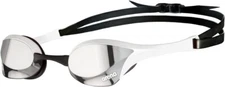 Arena Swimming Goggles Cobra Ultra Swipe Mirror SILVER WHITE 002507-510