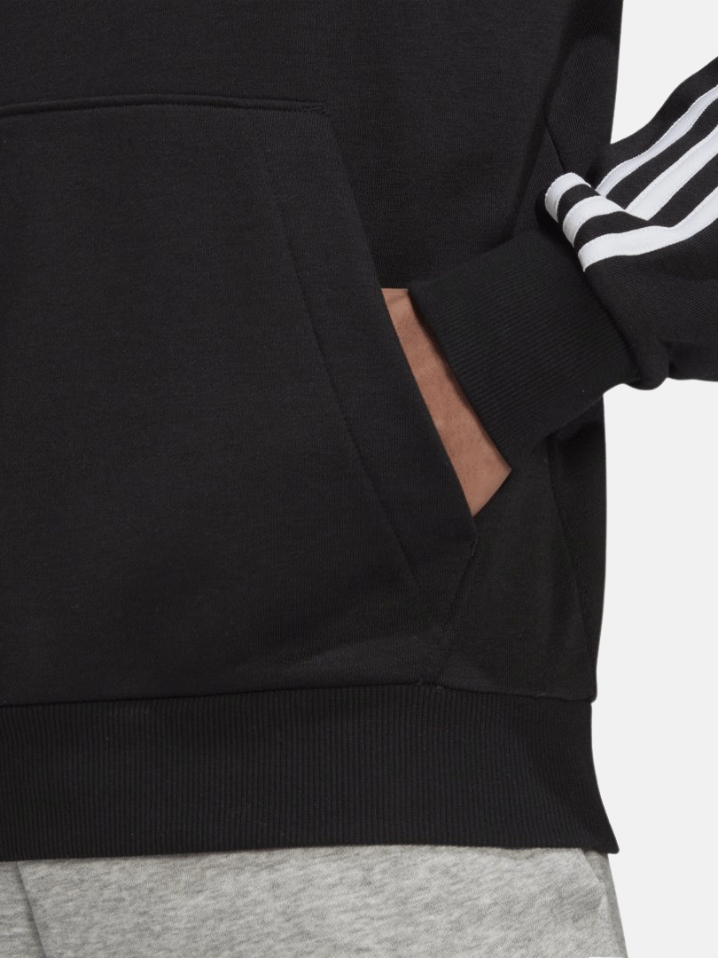New Men's Adidas Medium Black And White Aeroready Jacket Hood