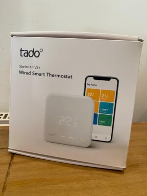 Available tado° V3+ Wired Smart Thermostat Starter Kit White