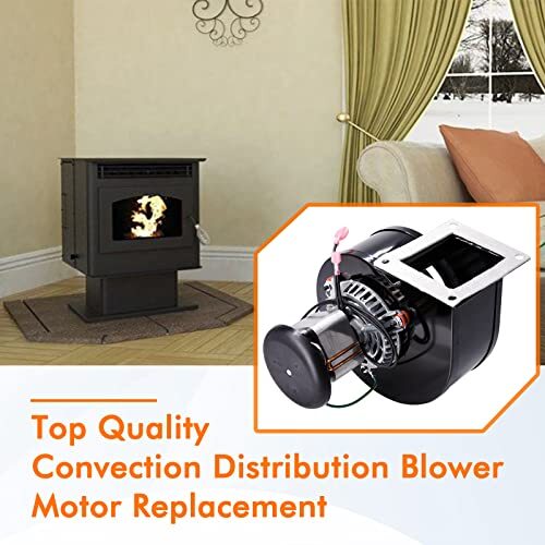 A-E-033 Convection Blower Fan for Breckwell Pellet Stove P22 P23 P24 P26 P20