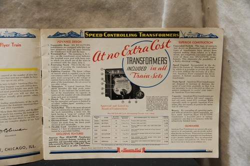 1934 American Flyer Catalog *** ORIGINAL 1934 ISSUE *** NOT Reproduction - Picture 8 of 23
