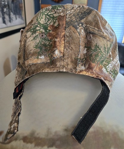 Realtree Edge Camouflage Cap Hat Hook & Loop Back Strap Embroidered Ad Logos NWT - Picture 12 of 12