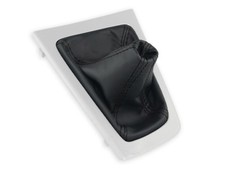  SCHALTMANSCHETTE FÜR FORD FOCUS 3 2011-2014 SCHALTSACK LEDER NAHT SCHWARZ