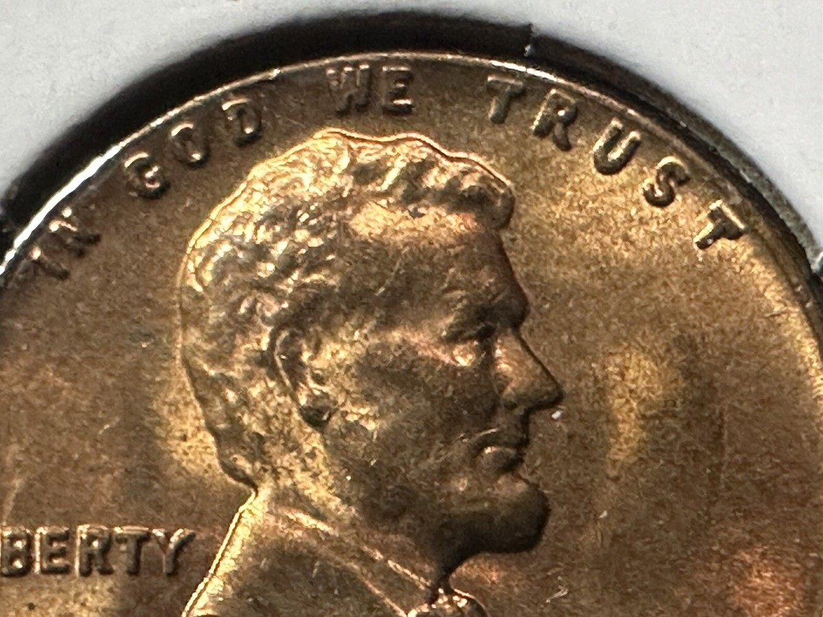 1964 No Mint Mark Lincoln Cent DOUBLE DIE OBVERSE w/ 