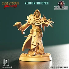 Verdantwhisper | Alhir Fraiser | Cult Dryad RPG D&D 3D Printed Miniature