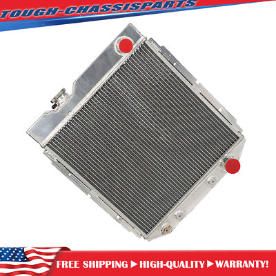 #ad For Ford Ranchero Falcon Mustang 1960 1965 1966 3Row Aluminum Cooling Radiator $75.75