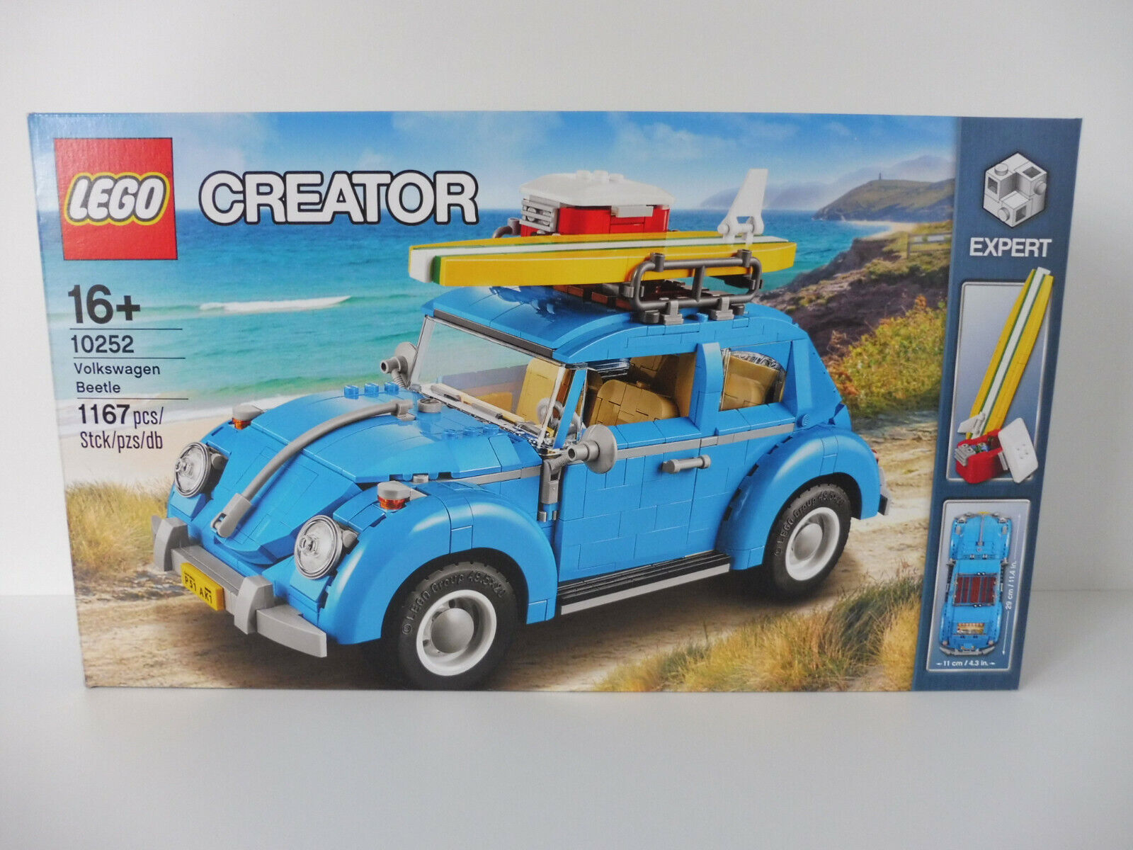 Eastern Før Kartofler VW Beetle LEGO Creator 10252 Volkswagen Beetle 1167pcs Expert | eBay