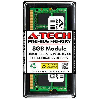 8GB PC3L-10600 ECC SODIMM Supermicro X9SKV-1105 X9SKV-1125 X9SKV-B915 Memory RAM