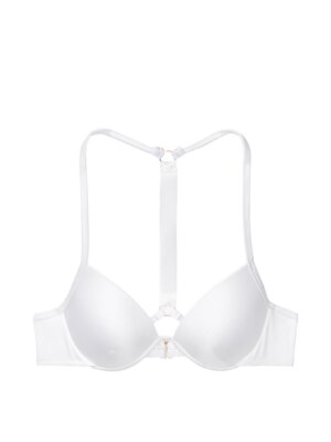 VICTORIAS SECRET SHINE STRAP MALIBU FABULOUS PUSH-UP T-BACK BIKINI SWIM TOP NWT