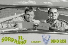 Poster Manifesto Locandina Pubblicità Cinema Stampa Vintage Film Il Sorpasso