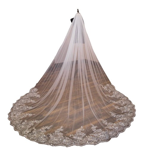 Wedding Belles New York Mable Cathedral Veil WEDDING BELLES NEW YORK | Accessories | Wedding Belles New  main image 2
