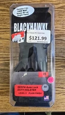 BLACKHAWK! 44H125PL-R Duty Holster - Black S&W M&P9/40